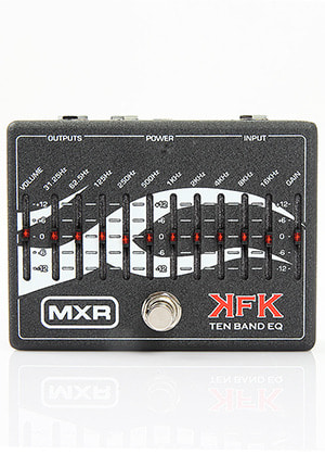 Dunlop MXR KFK1 Ten Band Equalizer Kerry King Signature 던롭 엠엑스알 텐 밴드 이퀄라이저 케리킹 시그니처 (국내정식수입품 당일발송)