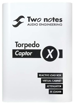 Two Notes Torpedo Captor X 투노트 토피도 캡터 엑스 리액티브 로드 박스 IR 캐비넷 시뮬레이터 (8옴 국내정식수입품)