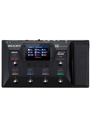 [일시품절] Zoom G6 줌 지식스 플로어 기타 멀티 이펙터 프로세서 (국내정식수입품)