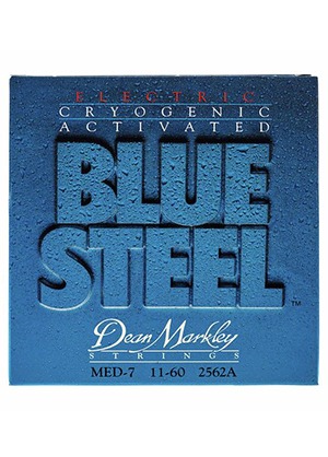 [일시품절] Dean Markley 2562A Blue Steel Medium 딘마클리 블루스틸 7현 일렉기타줄 미디엄 (011-060 국내정식수입품)