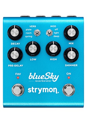 Strymon blueSky V2 Reverberator 스트라이먼 블루스카이 버전투 리버브 (국내정식수입품)
