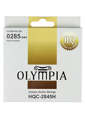 Olympia HQC-2845H HQ Clear Nylon Hard Tension 올림피아 클리어 나일론 클래식 기타줄 하이텐션 (0285-044 국내정품 당일발송)