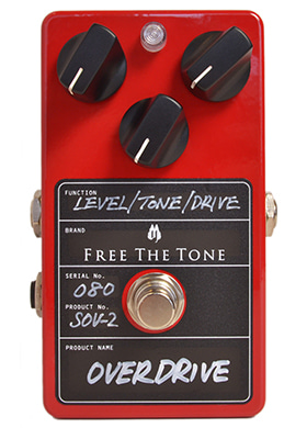 Free The Tone SOV-2 Overdrive 프리더톤 에스오브이 투 오버드라이브 (국내정식수입품)