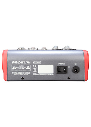 Proel MI6 프로엘 엠아이식스 6채널 울트라 컴팩트 믹서 (국내정식수입품)