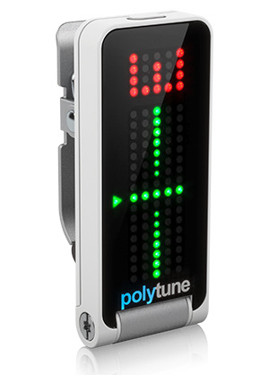 TC Electronic PolyTune Clip White 티씨일렉트로닉 폴리튠 클립 튜너 화이트 (국내정식수입품 당일발송)