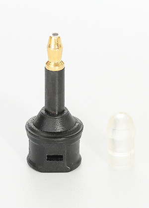 SG Electronics SC110 Optical Converter 3.5mm Toslink to Mini Jack Plug Adapter 에스지일렉트로닉스 옵티컬 컨버터 토스링크 투 미니 잭 플러그 아답터 (광플러그 각-&gt;원 국내정품 당일발송)