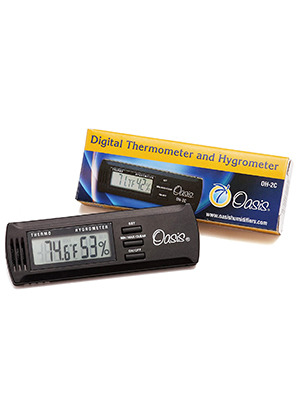 Oasis OH-2C Digital Thermometer &amp; Hygrometer 오아시스 악기 관리용 디지털 온도계 &amp; 습도계 (국내정식수입품)