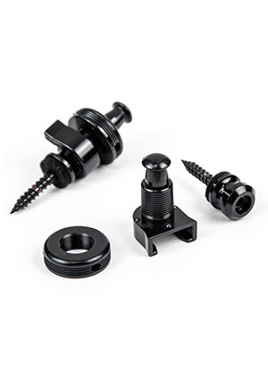 Schaller S-Locks Black Chrome 쉘러 에스락스 스트랩락 유광 블랙 크롬 (국내정식수입품)