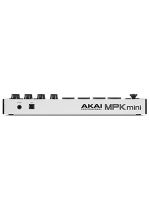 Akai MPK mini mk3 White 아카이 엠피케이 미니 마크 쓰리 25건반 미니 키보드 패드 컨트롤러 화이트 (국내정식수입품)