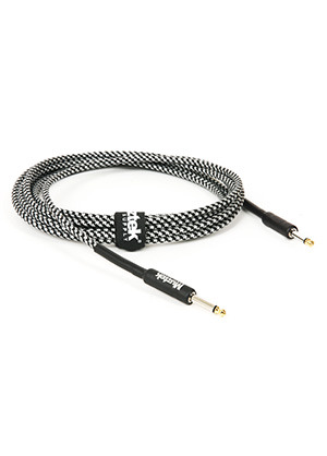 Muztek RS-180 BS Retro Sound Cable Black Silver 뮤즈텍 레트로 사운드 기타 베이스 케이블 블랙 실버 (일자→일자, 1.8m 국내정품)