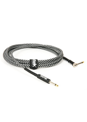 Muztek RS-500L BS Retro Sound Cable Black Silver 뮤즈텍 레트로 사운드 기타 베이스 케이블 블랙 실버 (ㄱ자→일자, 5m 국내정품)