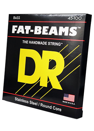 DR FB-45/100 Fat-Beams Stainless Steel Bass 디알 팻빔 스테인리스 4현 베이스줄 미디엄 (045-100 국내정식수입품)