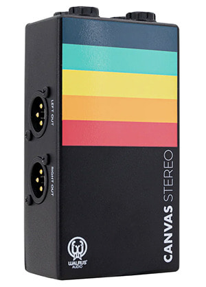 [일시품절] Walrus Audio Canvas Stereo Dual Line Isolator DI 월러스오디오 캔버스 스테레오 듀얼 라인 아이솔레이터 디아이 (국내정식수입품)