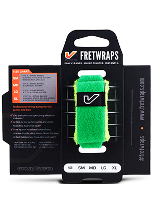 Gruv Gear FretWraps HD String Muters Leaf Green Small 그루브기어 프렛랩 에이치디 스트링 뮤터 리프 그린 스몰 (1개 국내정식수입품)