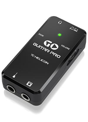 TC Helicon Go Guitar Pro 티씨헬리콘 고 기타 프로 모바일 USB 오디오 인터페이스 (국내정식수입품)