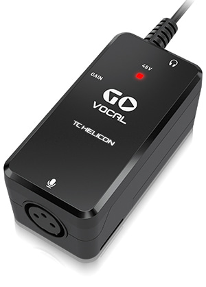 TC Helicon Go Vocal 티씨헬리콘 고 보컬 모바일 USB 오디오 인터페이스 (국내정식수입품)