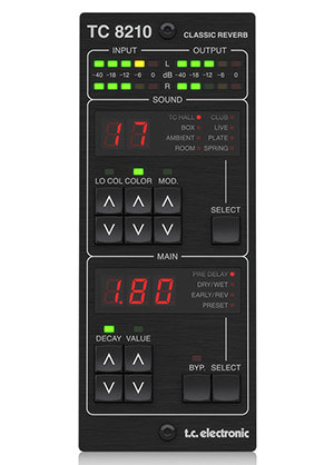 TC Electronic TC8210-DT 티씨일렉트로닉 티씨에이티투텐 디티 리버브 플러그인 &amp; 컨트롤러 (국내정식수입품)
