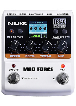 Nux Mod Force 뉴엑스 모드 포스 모듈레이션 페달 (국내정식수입품)