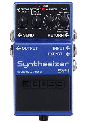Boss SY-1 Synthesizer 보스 에스와이원 신시사이저 (국내정식수입품)