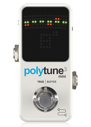 [일시품절] TC Electronic PolyTune 3 Mini 티씨일렉트로닉 폴리튠 쓰리 미니 페달튜너 (국내정식수입품)