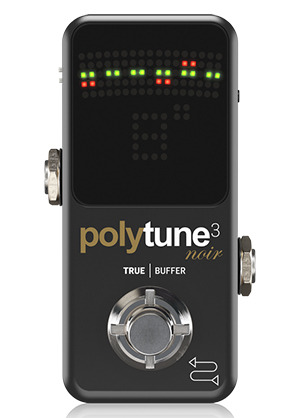[일시품절] TC Electronic PolyTune 3 Noir 티씨일렉트로닉 폴리튠 쓰리 느와르 페달튜너 (국내정식수입품)