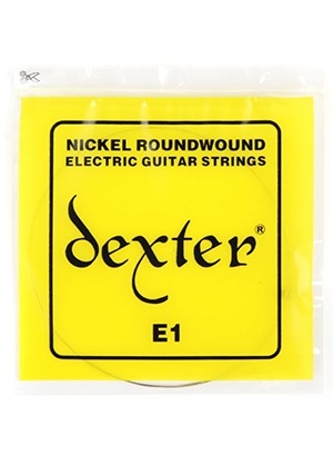Dexter Nickel Wound Electric Guitar Strings 덱스터 니켈 일렉기타줄 낱줄 (009-042 국내정품 당일발송)