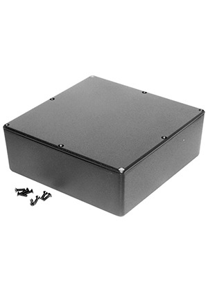 Hammond 1590FBK Enclosure Aluminum Diecast Black 하몬드 인클로저 알루미늄 다이캐스트 블랙 (국내정식수입품)