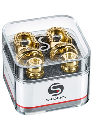 Schaller S-Locks Gold 쉘러 에스락스 스트랩락 유광 골드 (국내정식수입품 당일발송)