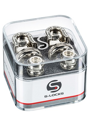 Schaller S-Locks Chrome 쉘러 에스락스 스트랩락 유광 크롬 (국내정식수입품)