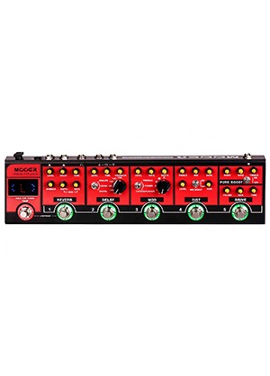 [일시품절] Mooer Audio Red Truck 무어오디오 레드 트럭 컴바인드 멀티이펙터 페달 (국내정식수입품)