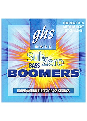 GHS CR-ML3045 Sub-Zero Bass Boomers Long Scale Plus Medium Light 지에이치에스 서브 제로 베이스 부머스 4현 베이스줄 롱스케일 플러스 미디엄 (045-100 국내정식수입품)