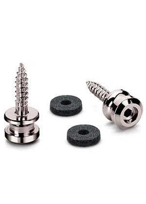 Schaller S-Locks Strap Buttons Small Ruthenium 쉘러 에스락스 스트랩 버튼 스몰 유광 루테늄 (2개/1세트 국내정식수입품)