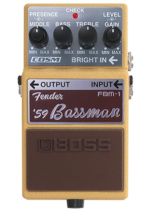 Boss FBM-1 Fender &#039;59 Bassman 보스 펜더 59 베이스맨 앰프 시뮬레이터 (국내정식수입품)