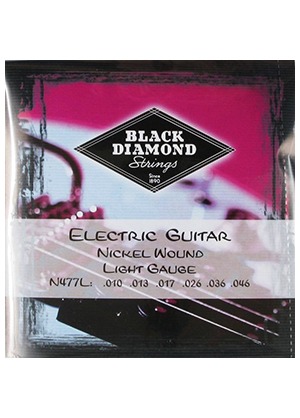 Black Diamond N477L Nickel Wound Light 블랙다이아몬드 니켈 일렉기타줄 라이트 (010-046 국내정식수입품)