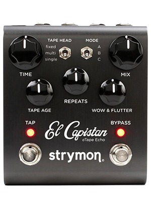Strymon El Capistan dTape Echo Black Edition 스트라이먼 엘 캐피스턴 디테이프 에코 시뮬레이션 블랙 한정판 (국내정식수입품)