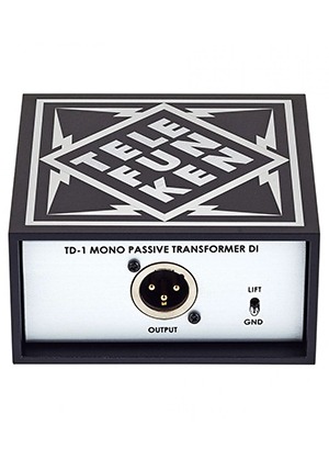 [일시품절] Telefunken TDP-1 Mono Passive Transformer DI 텔레풍켄 모노 패시브 트랜스포머 다이렉트 박스 (국내정식수입품)