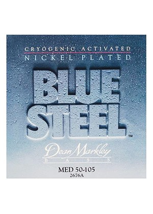 Dean Markley 2676A Blue Steel Nickel 4-String Bass Medium 딘마클리 블루스틸 니켈 4현 베이스줄 미디엄 (050-105 국내정식수입품)