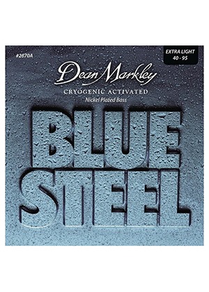 Dean Markley 2670A Blue Steel Nickel 4-String Bass Extra Light 딘마클리 블루스틸 니켈 4현 베이스줄 엑스트라 라이트 (040-095 국내정식수입품)