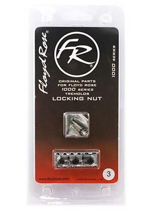 Floyd Rose FR Locking Nut R3 Black Nickel 플로이드 로즈 락킹 너트 블랙 니켈 (42.8mm 국내정품)