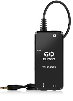 [일시품절] TC Helicon Go Guitar 티씨헬리콘 고 기타 모바일 USB 오디오 인터페이스 (국내정식수입품)