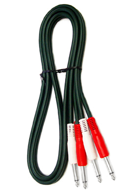 SG Electronics SA43N50 1/4&quot; TS Stereo Cable 에스지일렉트로닉스 티에스 스테레오 케이블 (2x6.3mm 언발란스 5m 국내정품)