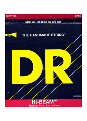 DR MR6-30 Hi-Beam 디알 하이빔 스테인리스 6현 베이스줄 (030-125 국내정식수입품)