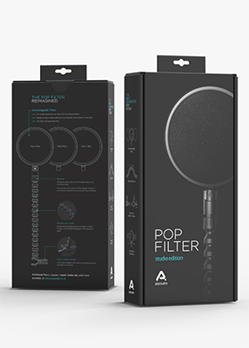 Pop Audio Pop Filter Studio Edition 팝오디오 팝 필터 스튜디오 에디션 (국내정식수입품)