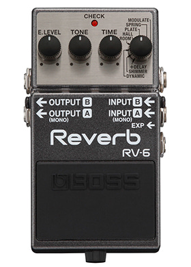 Boss RV-6 Reverb 보스 알브이 식스 리버브 (국내정식수입품)