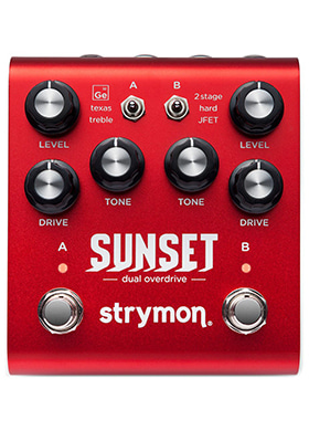 Strymon Sunset Dual Overdrive 스트라이먼 선셋 듀얼 오버드라이브 (국내정식수입품)