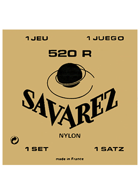 Savarez 520R Normal Tension 사바레즈 노멀 텐션 클래식 기타줄 (국내정식수입품)