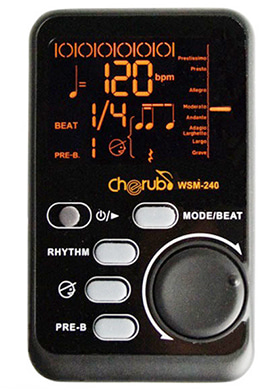 Cherub WSM-240 Portable Metronome 체럽 포터블 메트로놈 (국내정식수입품)