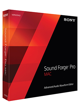Sony Sound Forge Pro Mac 2 Academic 소니 사운드 포지 프로 맥 투 교육용 (Mac용 박스버전 국내정식수입품)