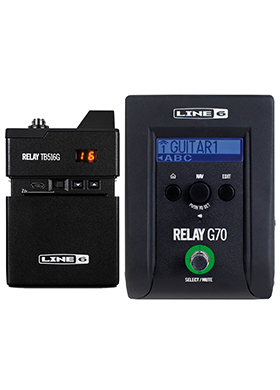 [일시품절] Line6 Relay G70 라인식스 릴레이 지세픈티 디지털 기타 와이어리스 시스템 꾹꾹이형 (국내정식수입품)