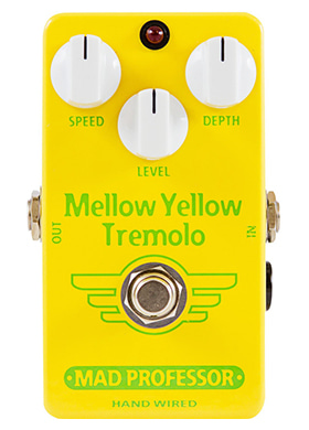 Mad Professor Mellow Yellow Tremolo Handwired Custom 매드 프로페서 멜로우 옐로우 트레몰로 핸드와이어드 커스텀 버전 (국내정식수입품)